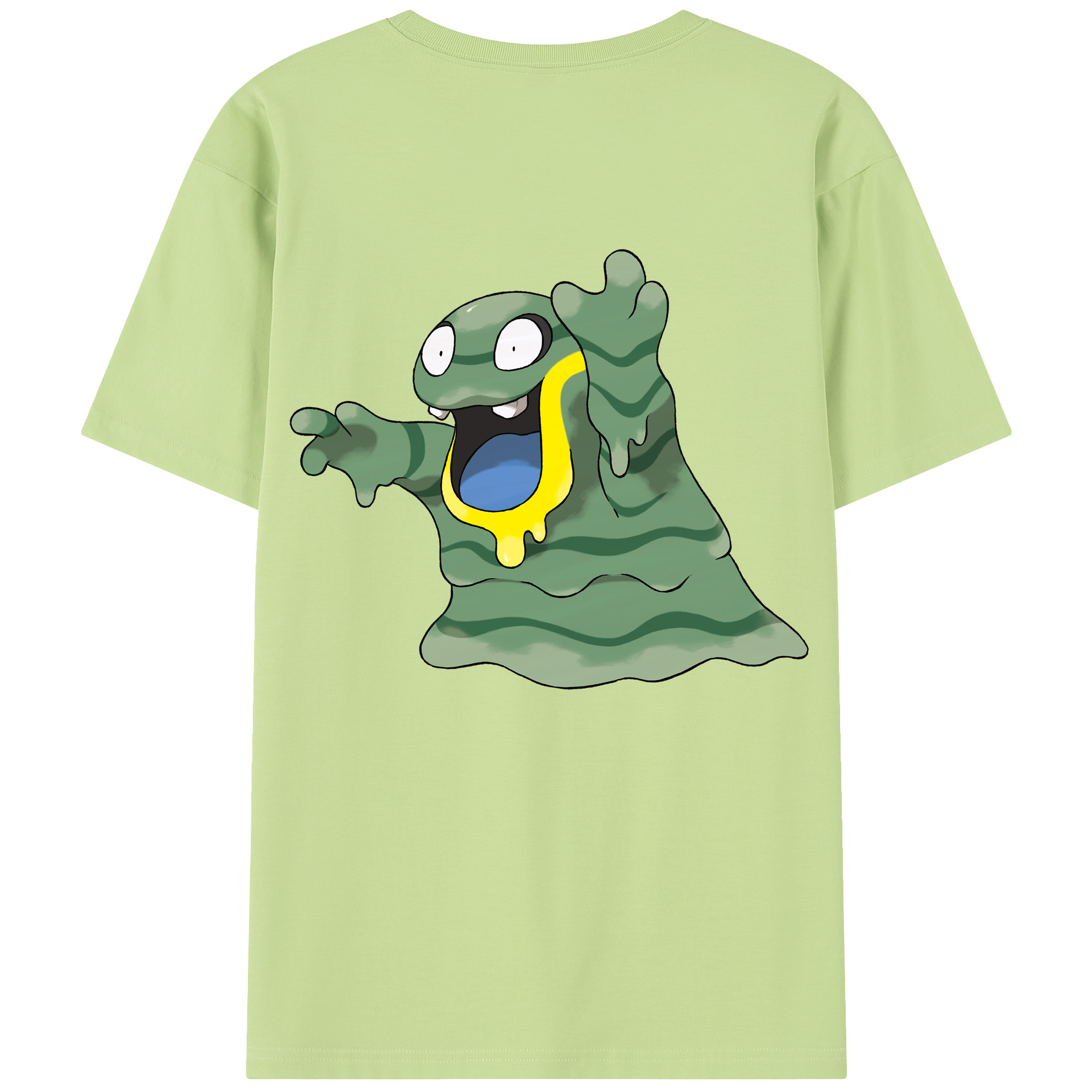 （画像用） ポケットモンスター Pokémon 綿100％半袖Tシャツ（背面プリント）
